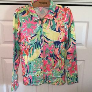 NWT Lilly Pulitzer XS Zip Up